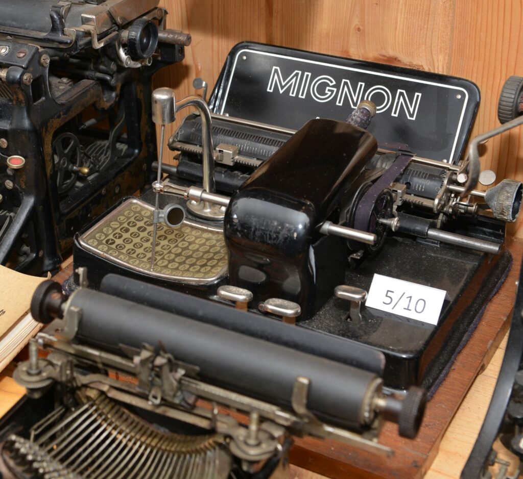 Mignon Einhandschreibmaschine
